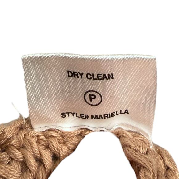 Sablyn Size L Mariella Open Knit Pullover Sweater Beach Coastal Cashmere Summer - Picture 7 of 9